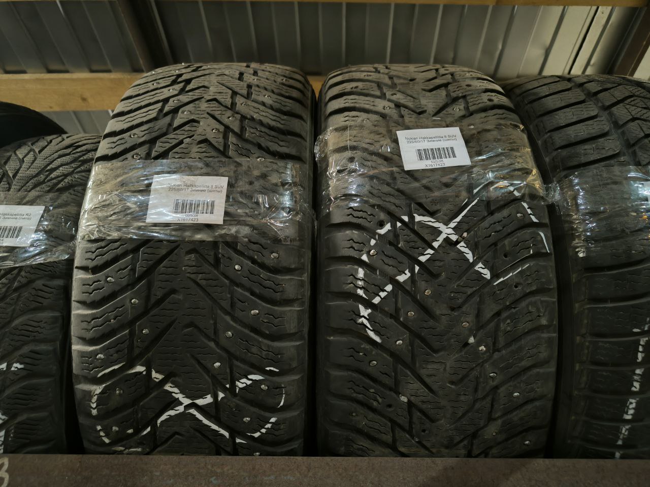 Nokian Tyres Hakkapeliitta 8 SUV 225/60 R17 2 шт.