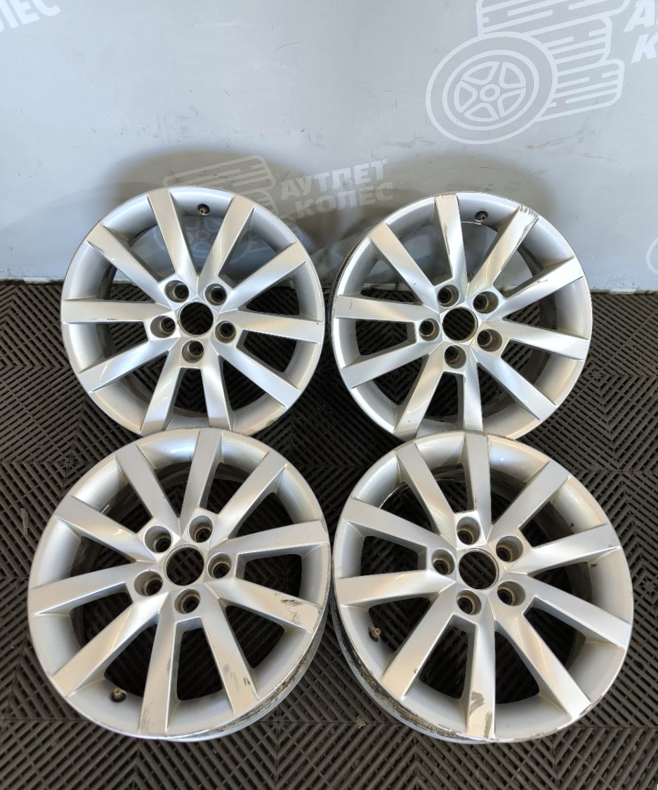 Диски литые R15 Skoda оригинальные